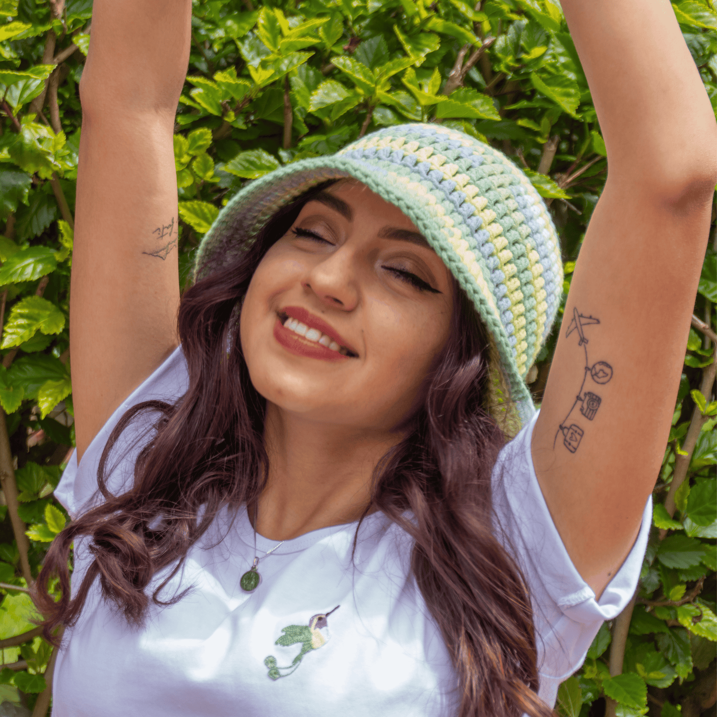 MARACUYA Bucket hat | Hand Crocheted