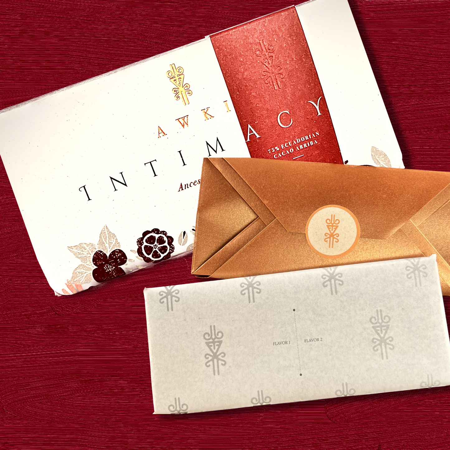 INTIMACY Schokolade 75 % Kakao | Bean-to-Bar aus Ecuador | Vegan & Fair
