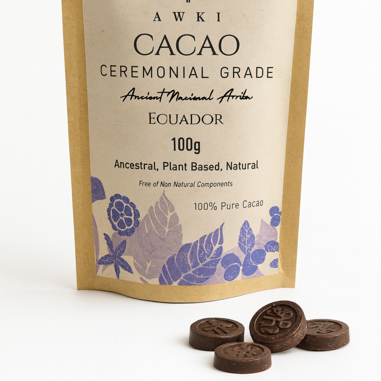 Cacao Ceremonial Grade 100g.