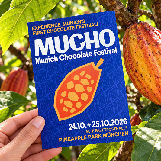 SONRIZA beim MUCHO Chocolate Festival: Entdecke Schokolade aus Ecuador in München