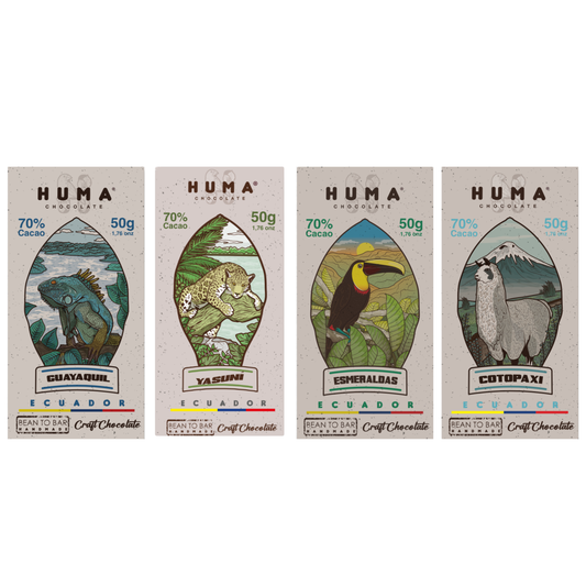 HUMA Chocolate 70 % Dunkelschokolade – Ecuador Kakao