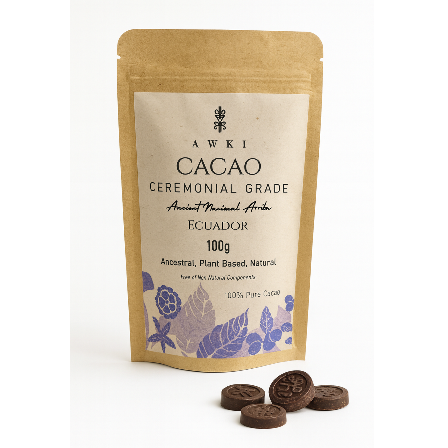 Cacao Ceremonial Grade 100g.