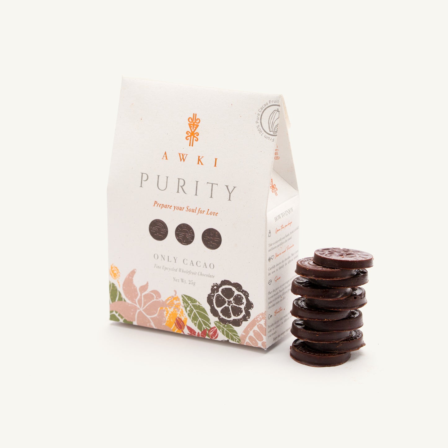 PURITY Schokolade – 100 % Kakao, Zuckerfrei, Vegan & Bean to Bar