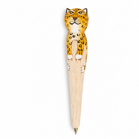 Leopard Pens Made of Balsa Wood