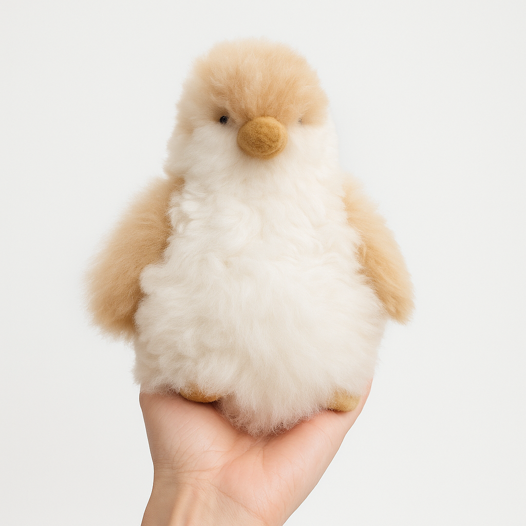 GALAPAGOS Pinguin aus Alpakawolle